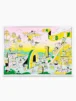 Jumbo Press Land by Alexandre Nart - Risograph Print (A3)
