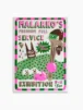 Malarko’s Exhibition Risograph Poster by Mark Malarko A3