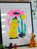 Mr Peanut in Prawnland by Mark Malarko - Risograph Print (A4) - Image 3